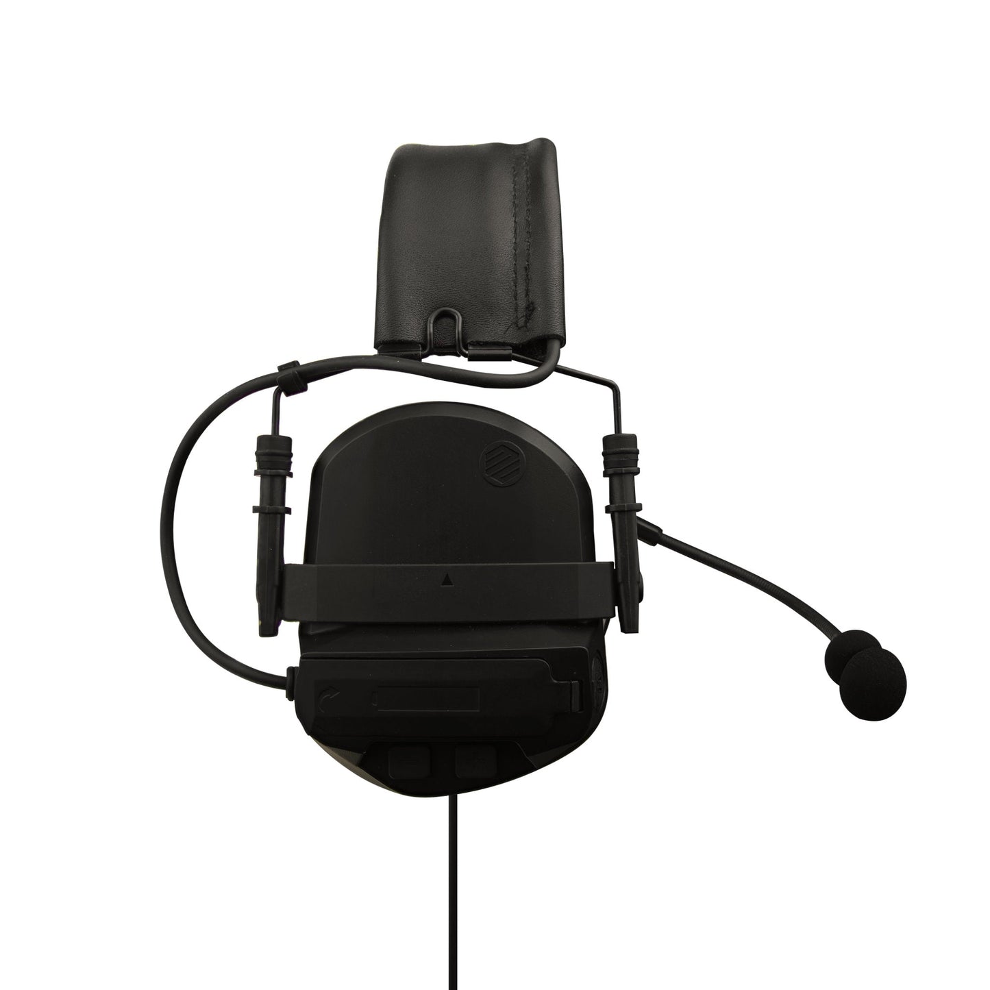 PolTact V2 Tactical Comms Helmet Headset w/ Active Hearing Protection & Quick Disconnect (Hirose) Adapter - Sepura Tetra STP8000, STP9000, SBP/SCP/SEP8000, SC20, SC21 & more