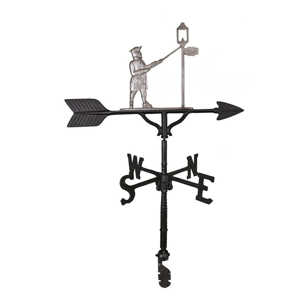 Historic Lamplighter 32" Weathervane | Patriot Forged in the USA