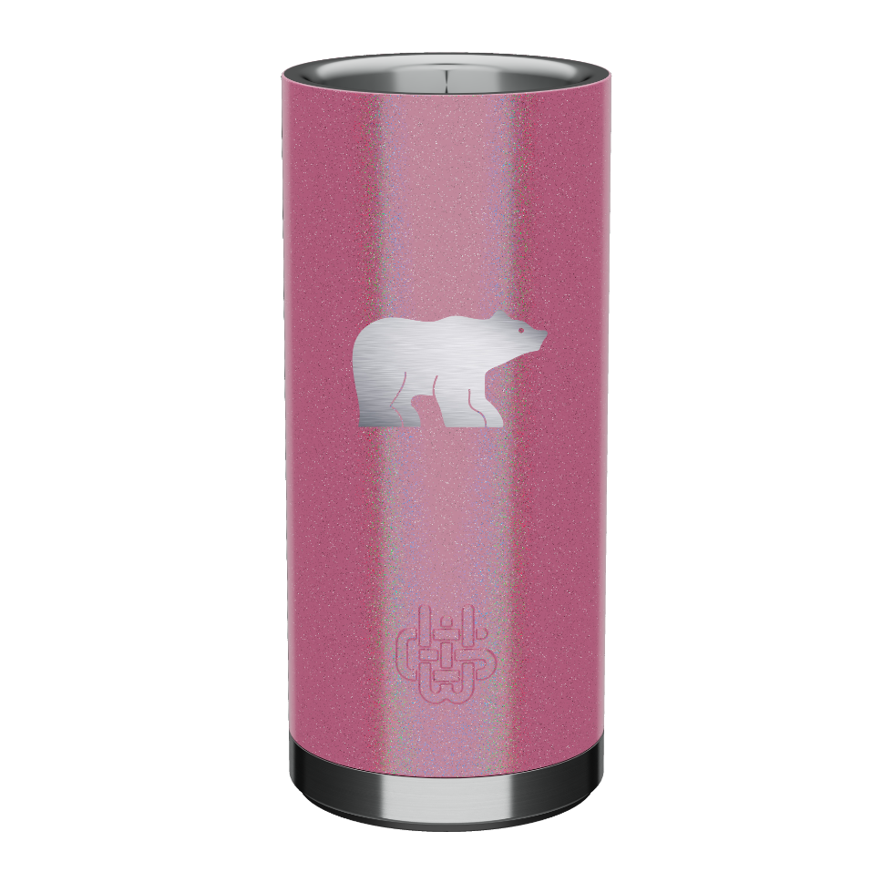 Nicklaus Gold Bear - 12oz Slim Can Cooler