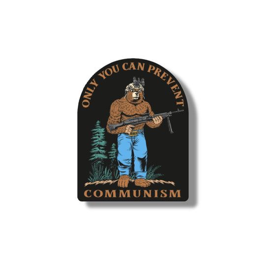 Smokey The Patriot Sticker