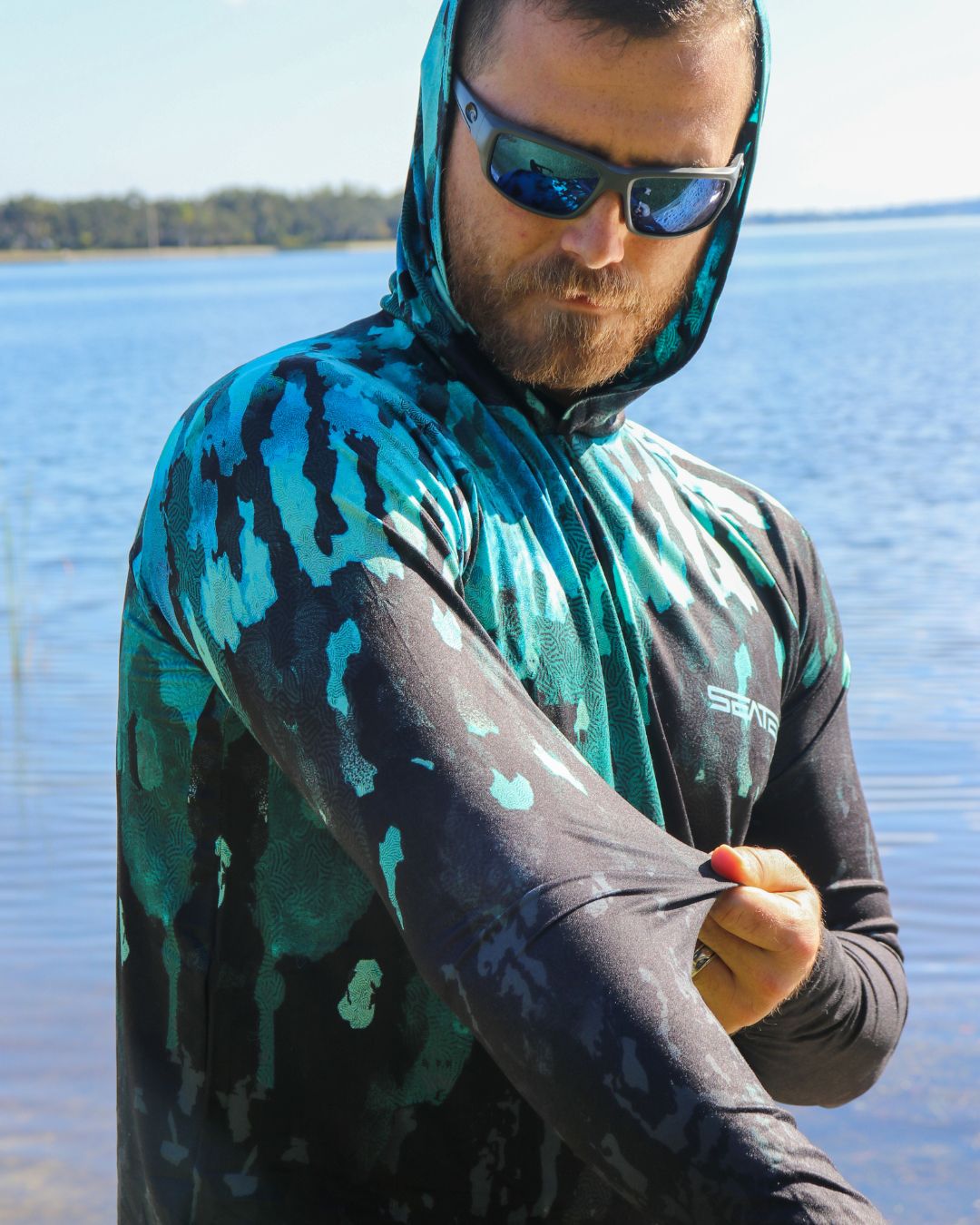 Snakehead Sport Tec Hooded Long Sleeve – Men's