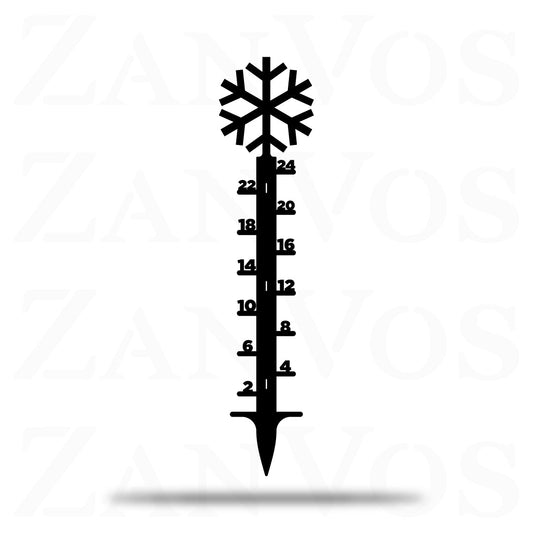 Snow Stake Gauge