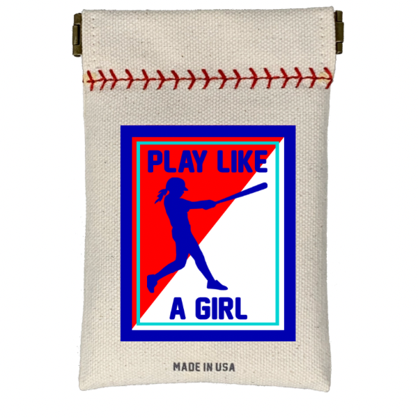 Play Like A Girl Softball Seed Sack
