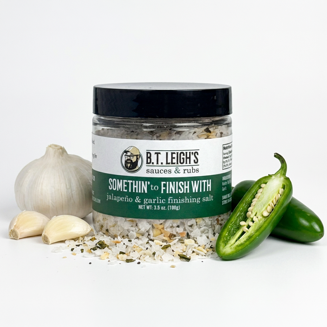 Jalapeno & Garlic Finishing Salt