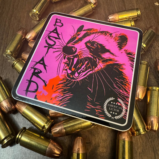 Sticker: Badger - Bastard