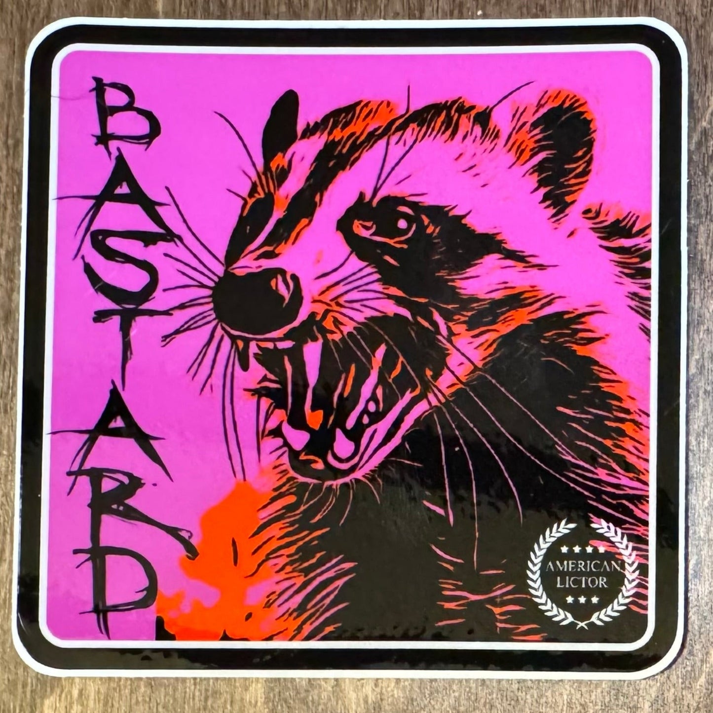 Sticker: Badger - Bastard