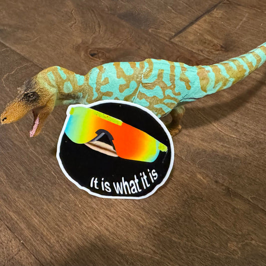 Sticker: It is what it is