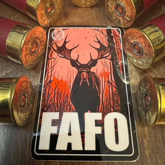 Sticker: Moose - FAFO