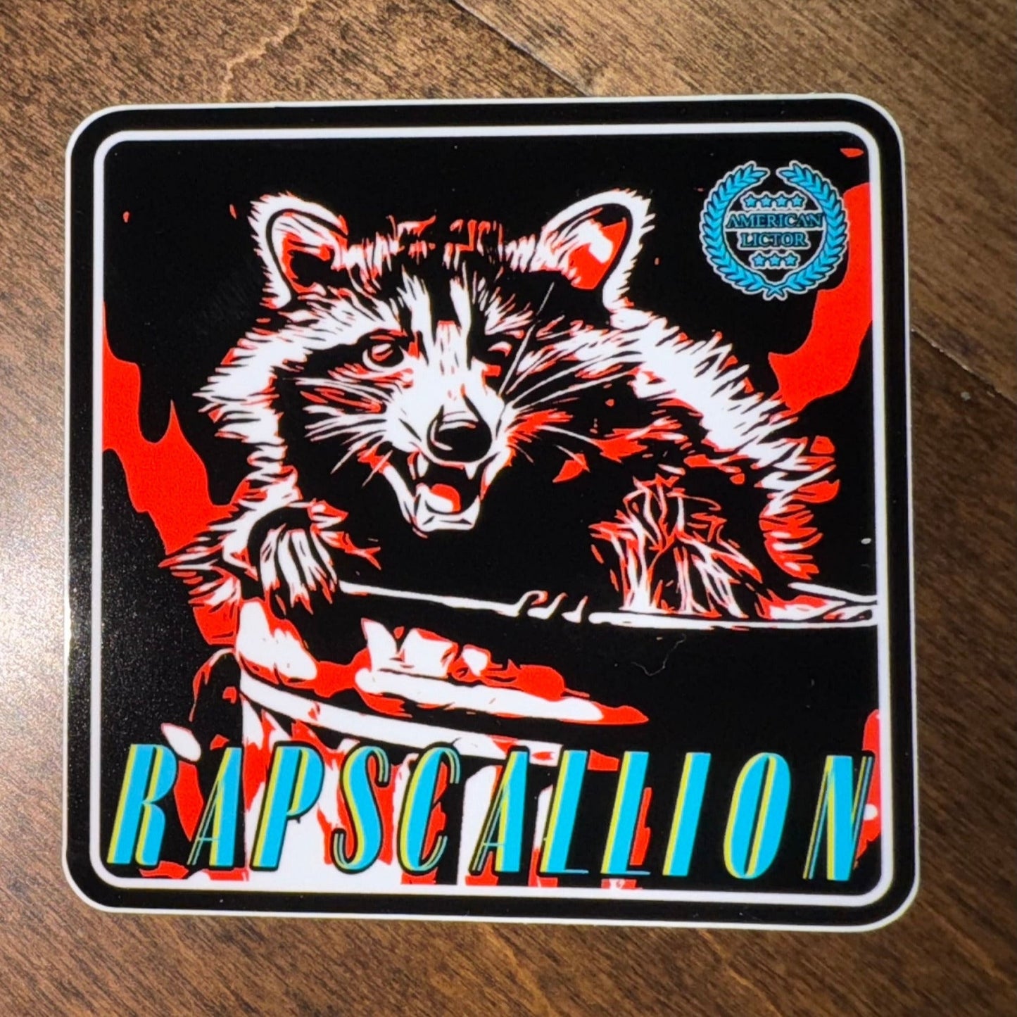 Sticker: Raccoon - Rapscallion
