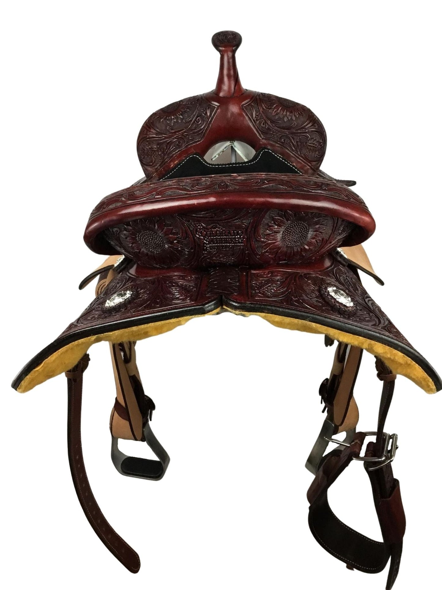 15.5" Sunflower Barrel Saddle