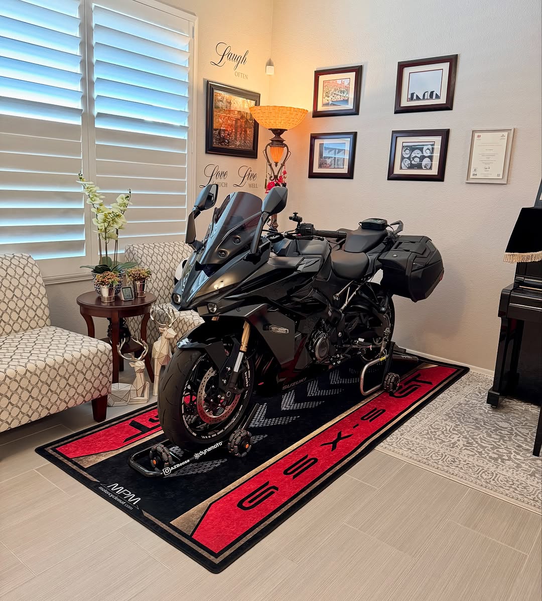 MPM Motorcycle Mat for Suzuki GSX-S1000GT - MM7363