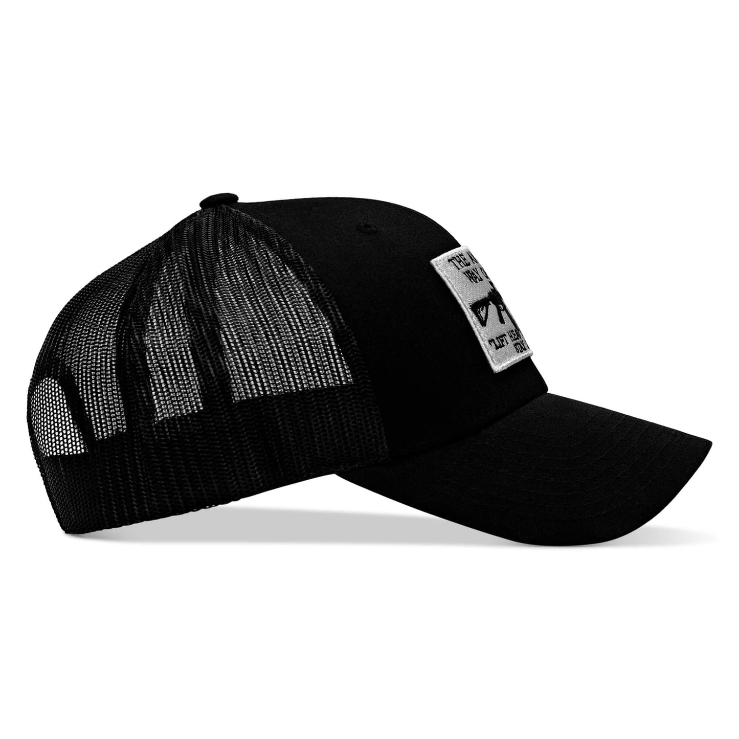 American Way Of Life White Patch Snapback Hat