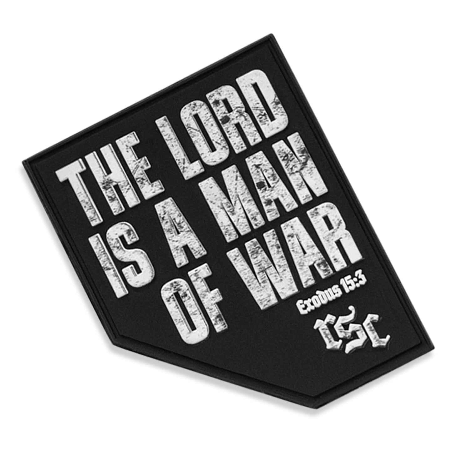 The Lord Is A Man Of War PVC Patch