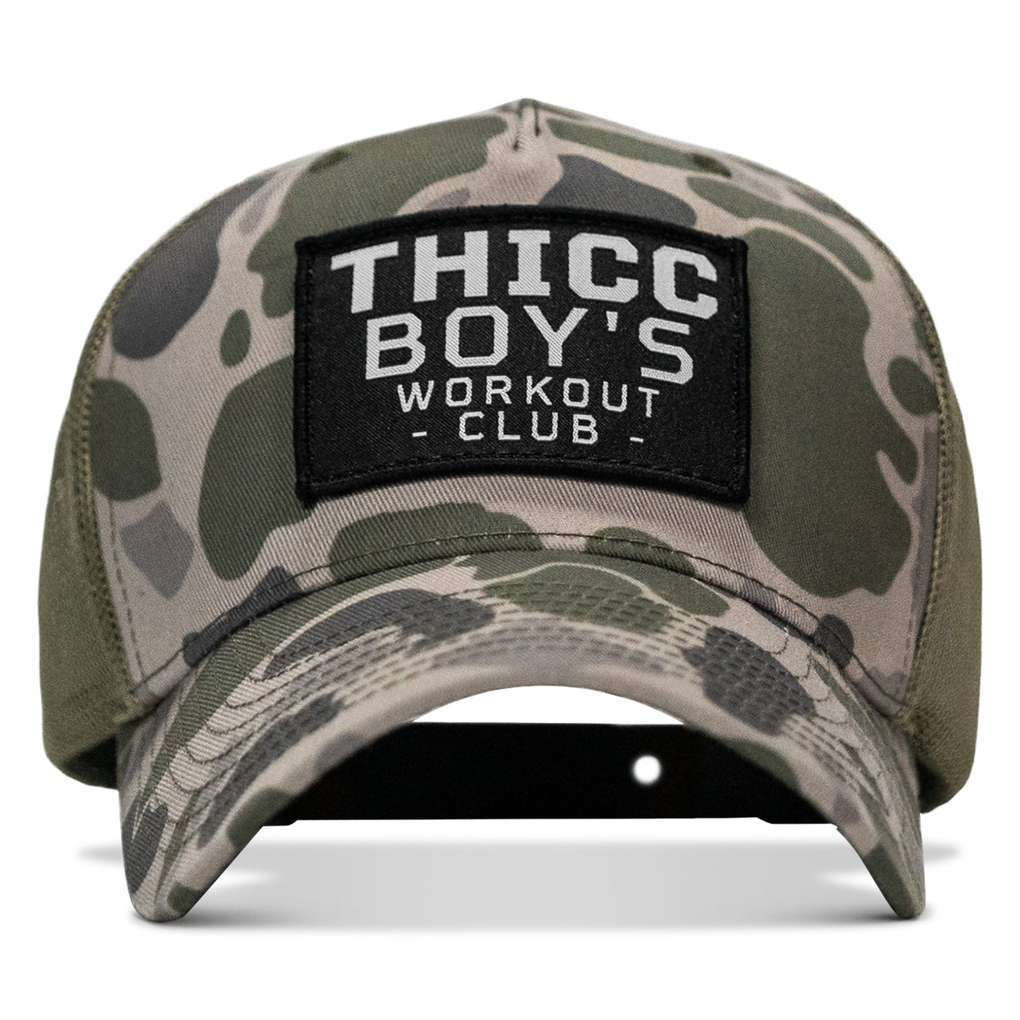 Thicc Boys Workout Patch Snapback Hat