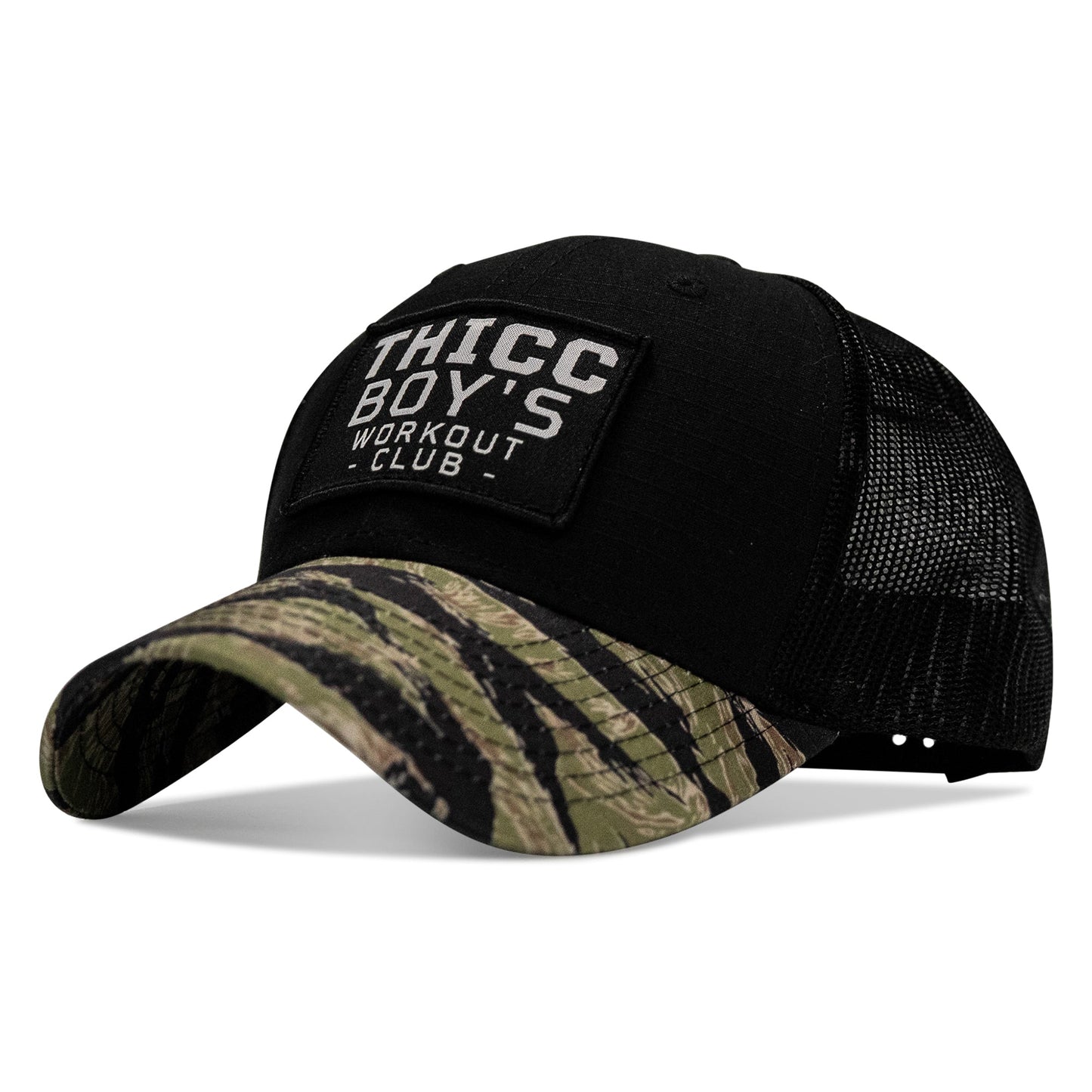 Thicc Boys Workout Club Patch Original Ripstop Snapback Hat