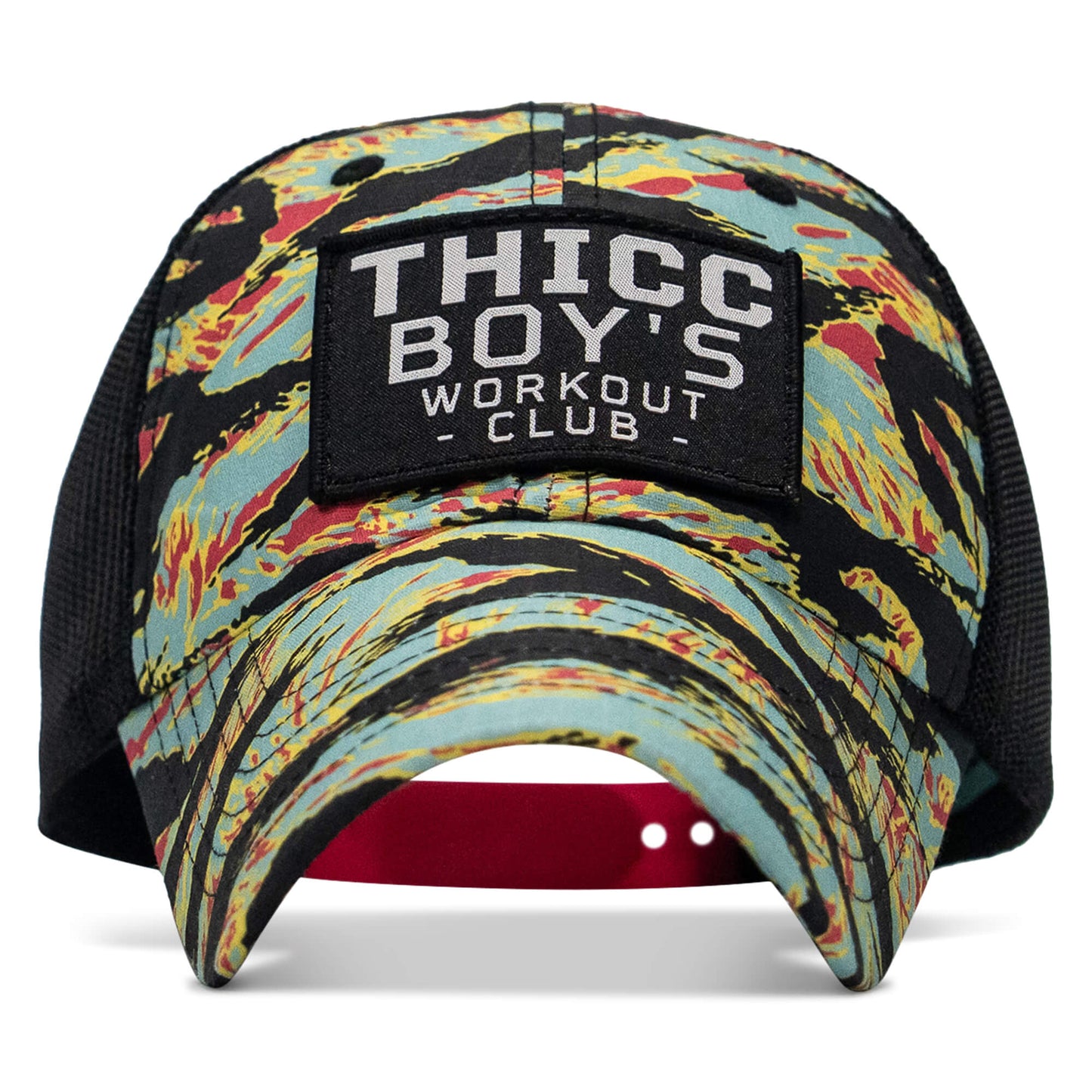 Ripstop Thicc Boys Workout Club Patch Tactical Ripstop Mesh Snapback Hat