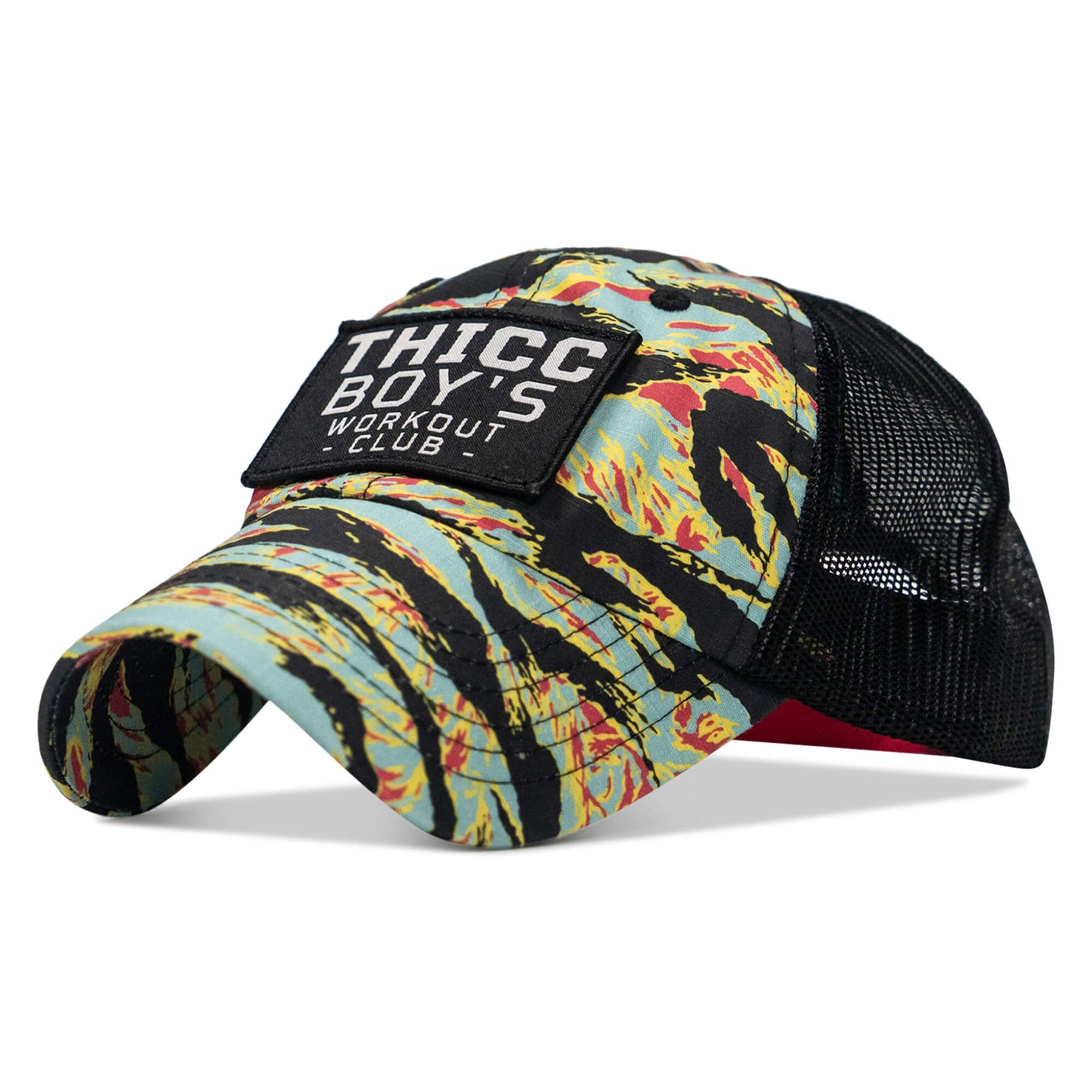 Ripstop Thicc Boys Workout Club Patch Tactical Ripstop Mesh Snapback Hat
