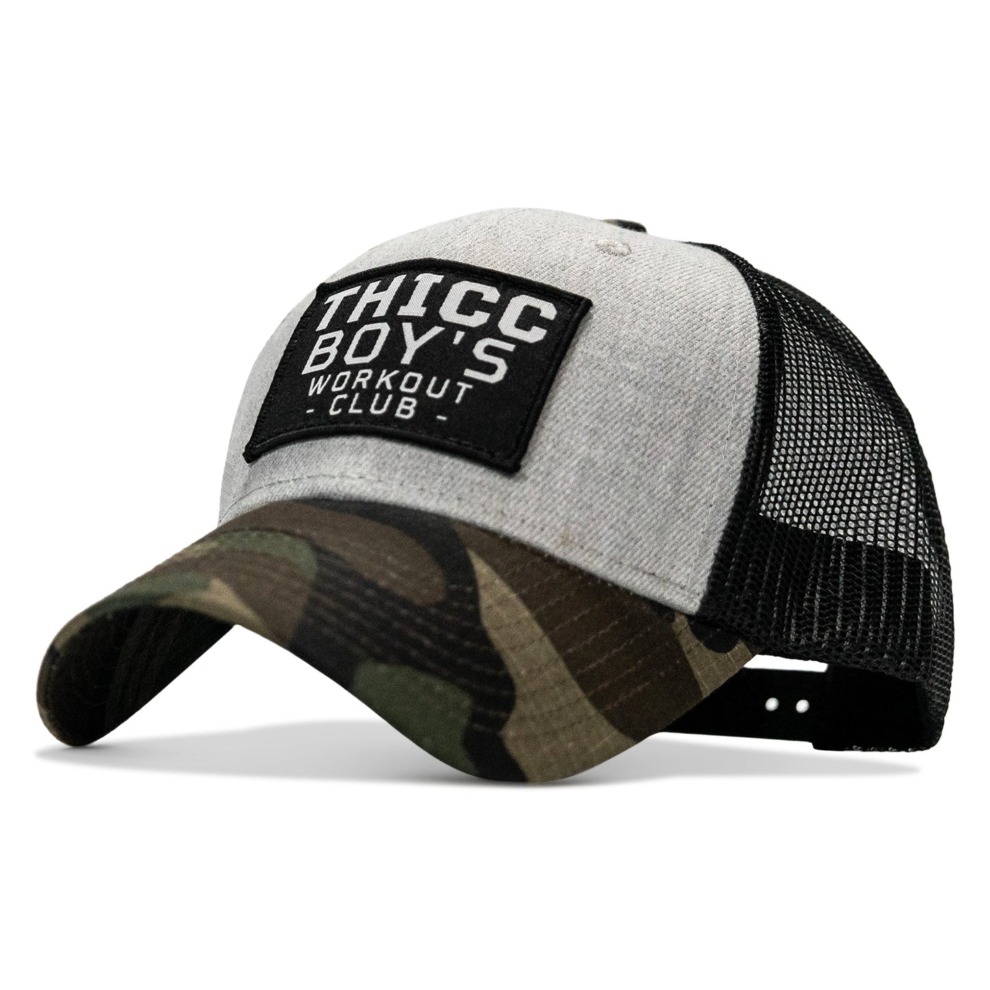 Thicc Boys Workout Club Patch Original Ripstop Snapback Hat