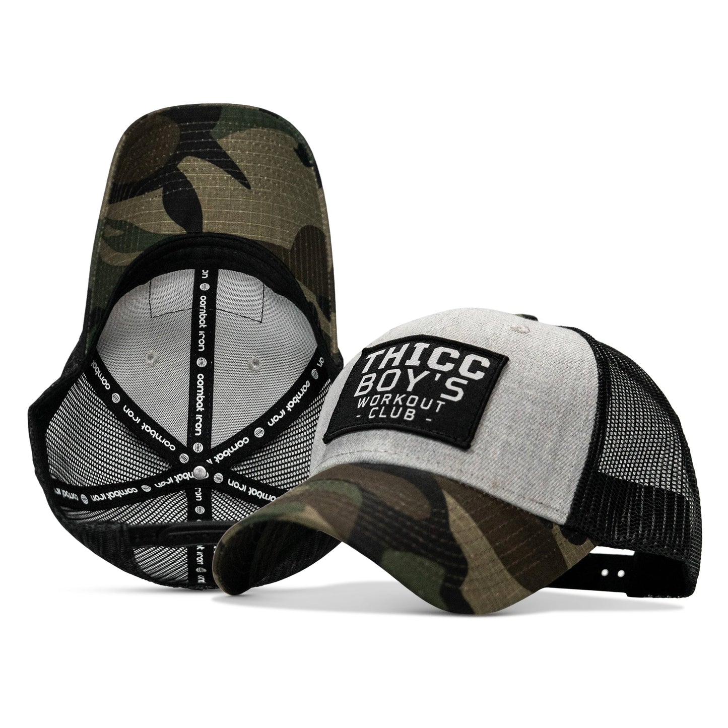 Thicc Boys Workout Club Patch Original Ripstop Snapback Hat