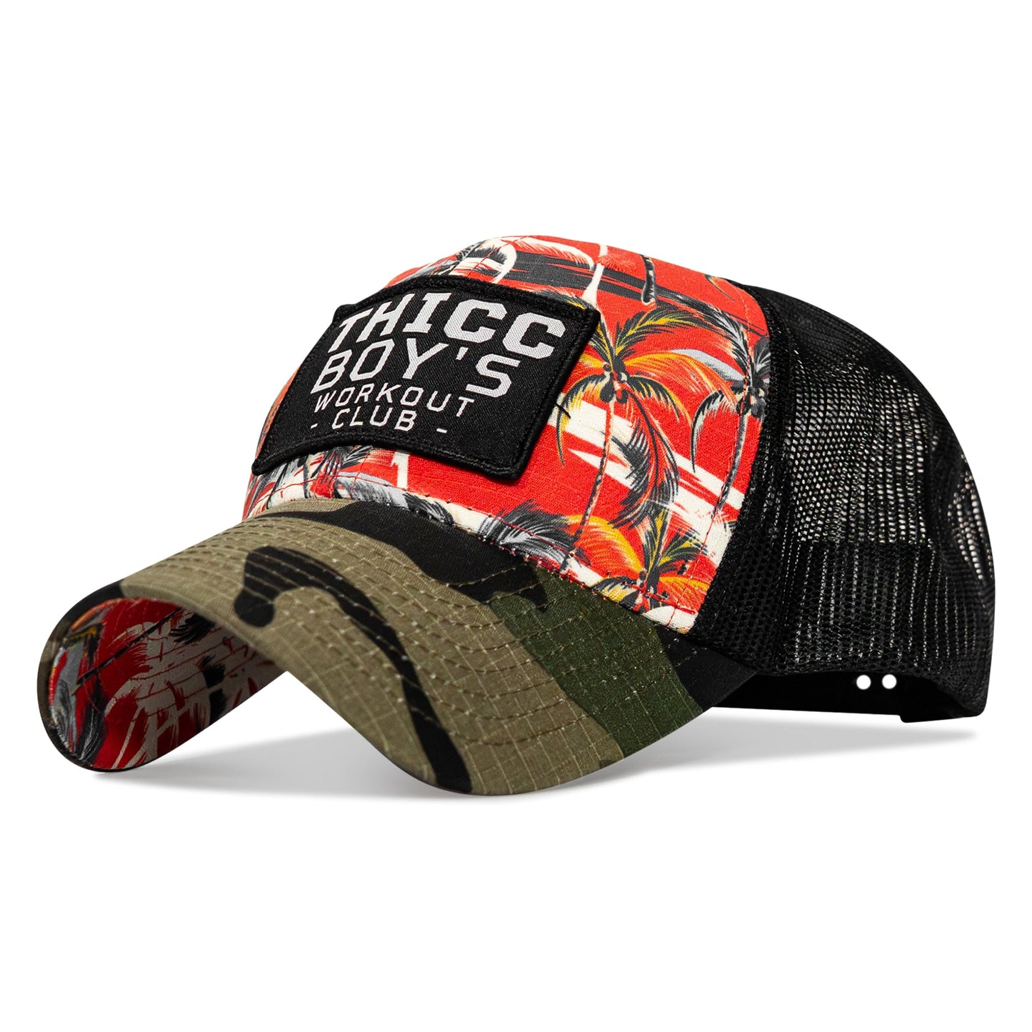 Thicc Boys Workout Club Patch Original Ripstop Snapback Hat