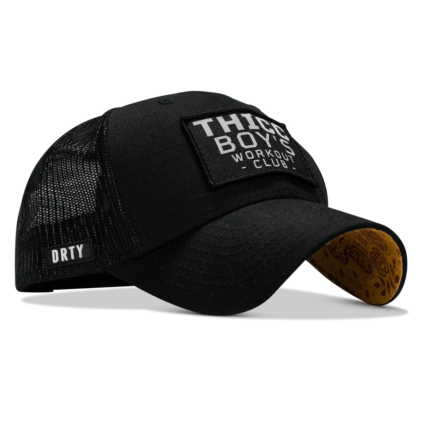 Thicc Boys Workout Club Patch Original Ripstop Snapback Hat