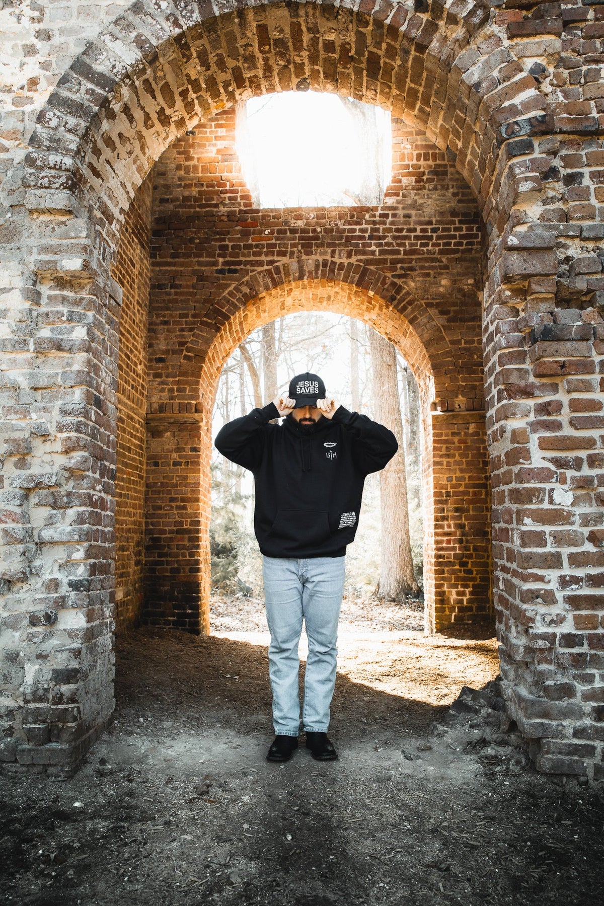 Jesus Saves Premium Hoodie