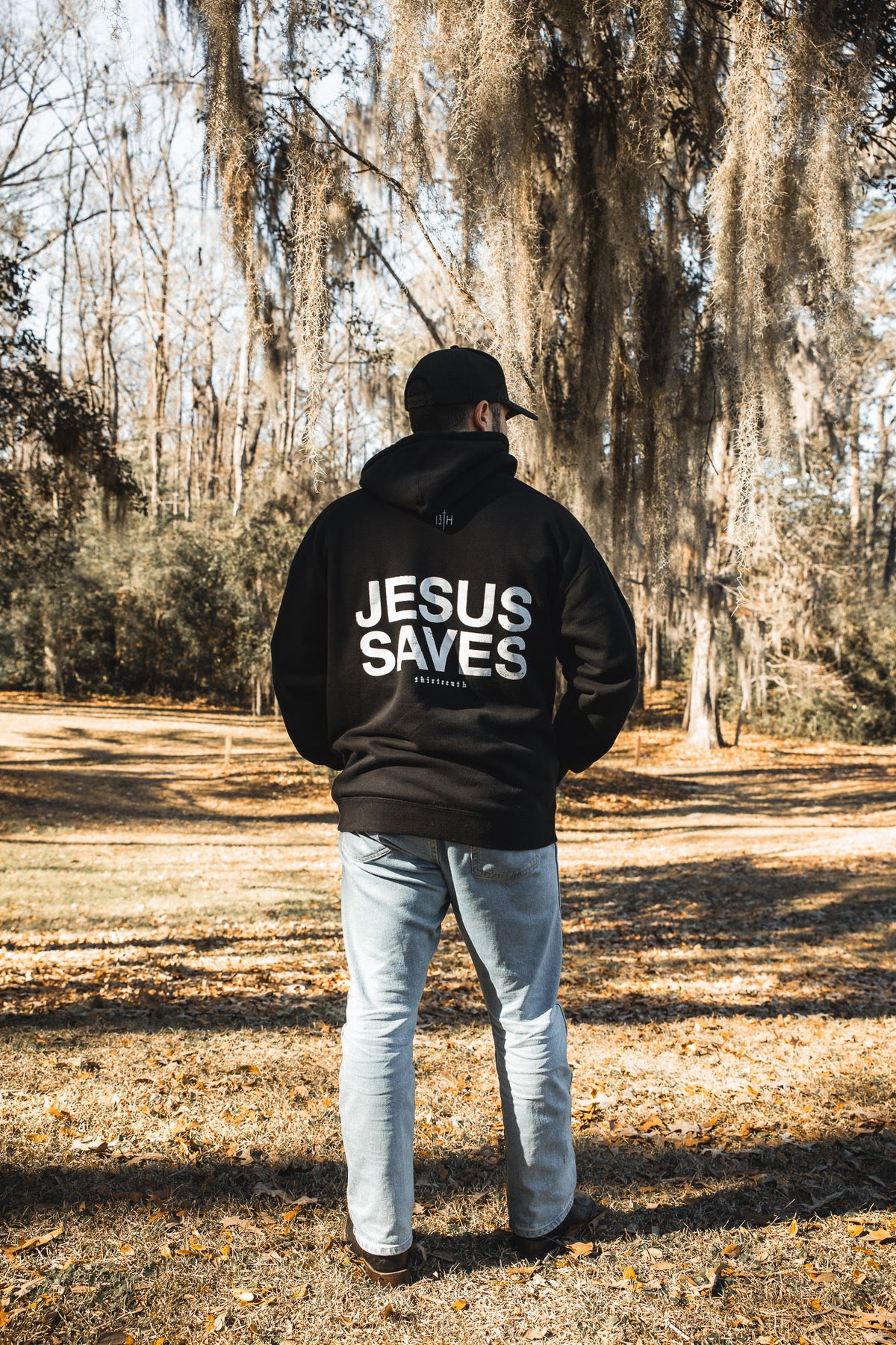 Jesus Saves Premium Hoodie