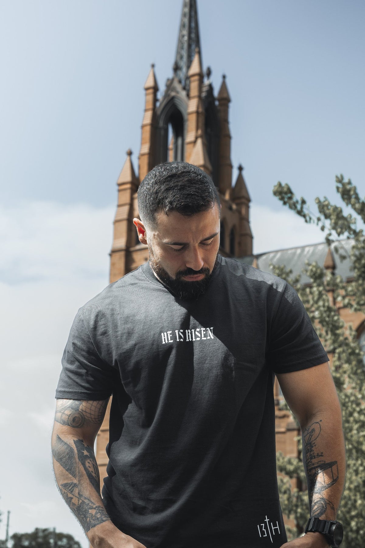 He is Risen Premium Tee