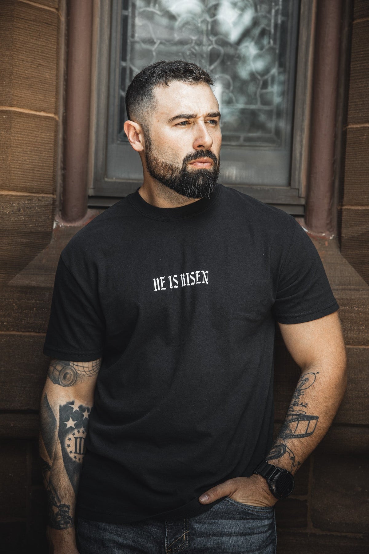 He is Risen Premium Tee