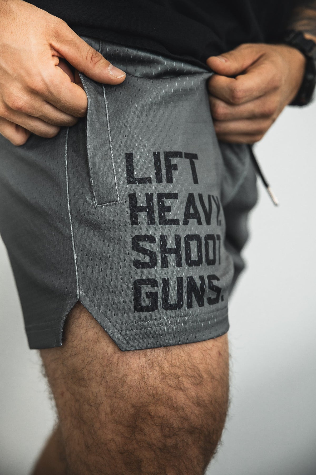 Men's Mesh Lifestyle Shorts | 5.5"- LHSG OD Green