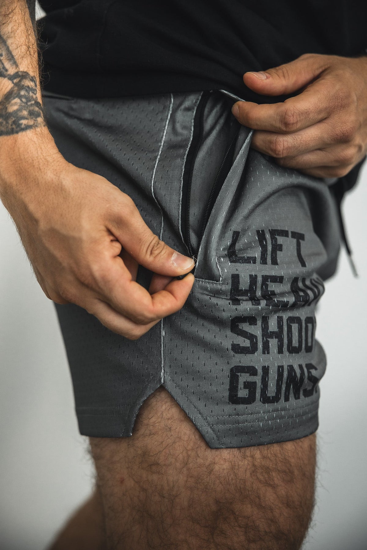 Men's Mesh Lifestyle Shorts | 5.5"- LHSG OD Green