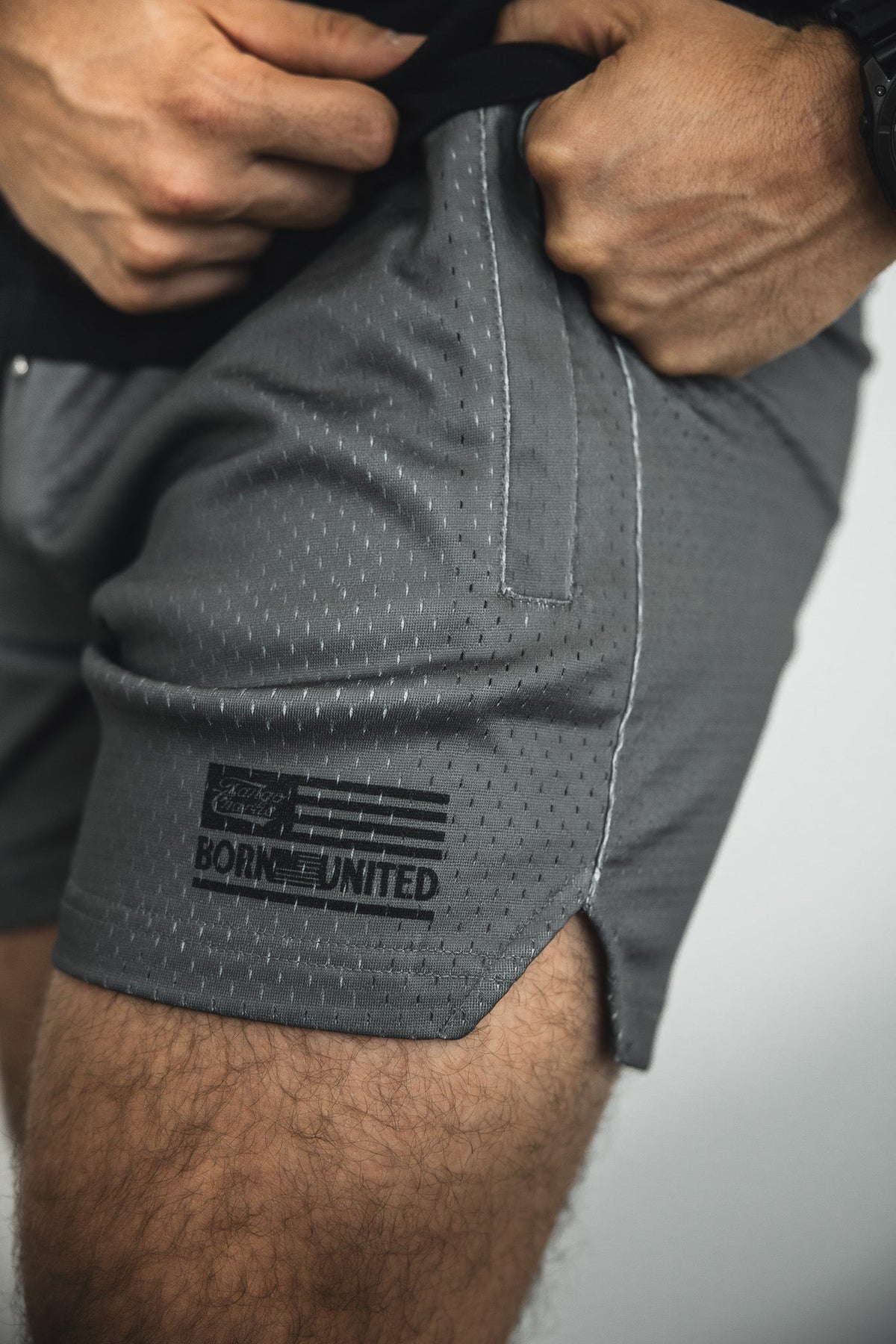 Men's Mesh Lifestyle Shorts | 5.5"- LHSG OD Green