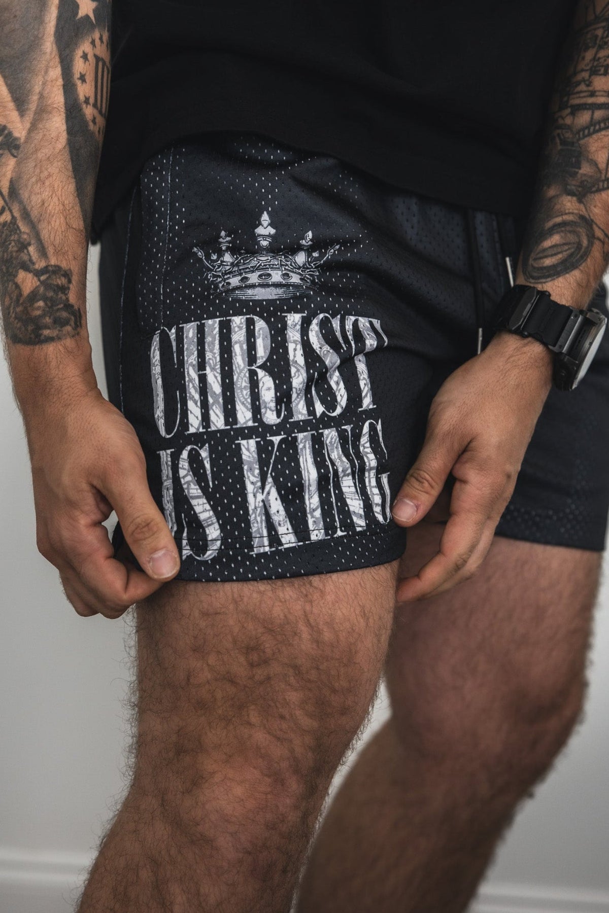 Men's Mesh Lifestyle Shorts | 5.5"- Christ is King