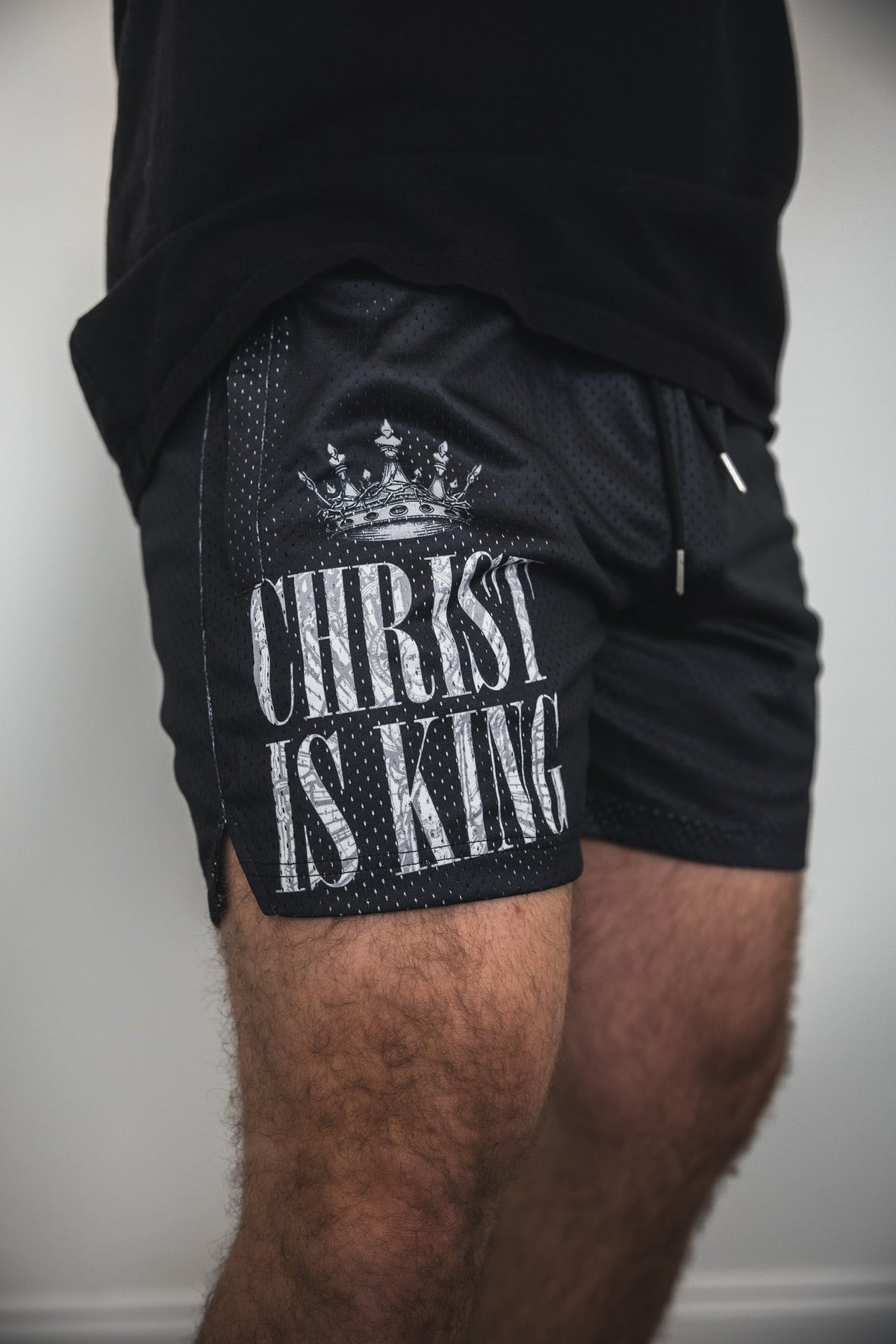 Men's Mesh Lifestyle Shorts | 5.5"- Christ is King