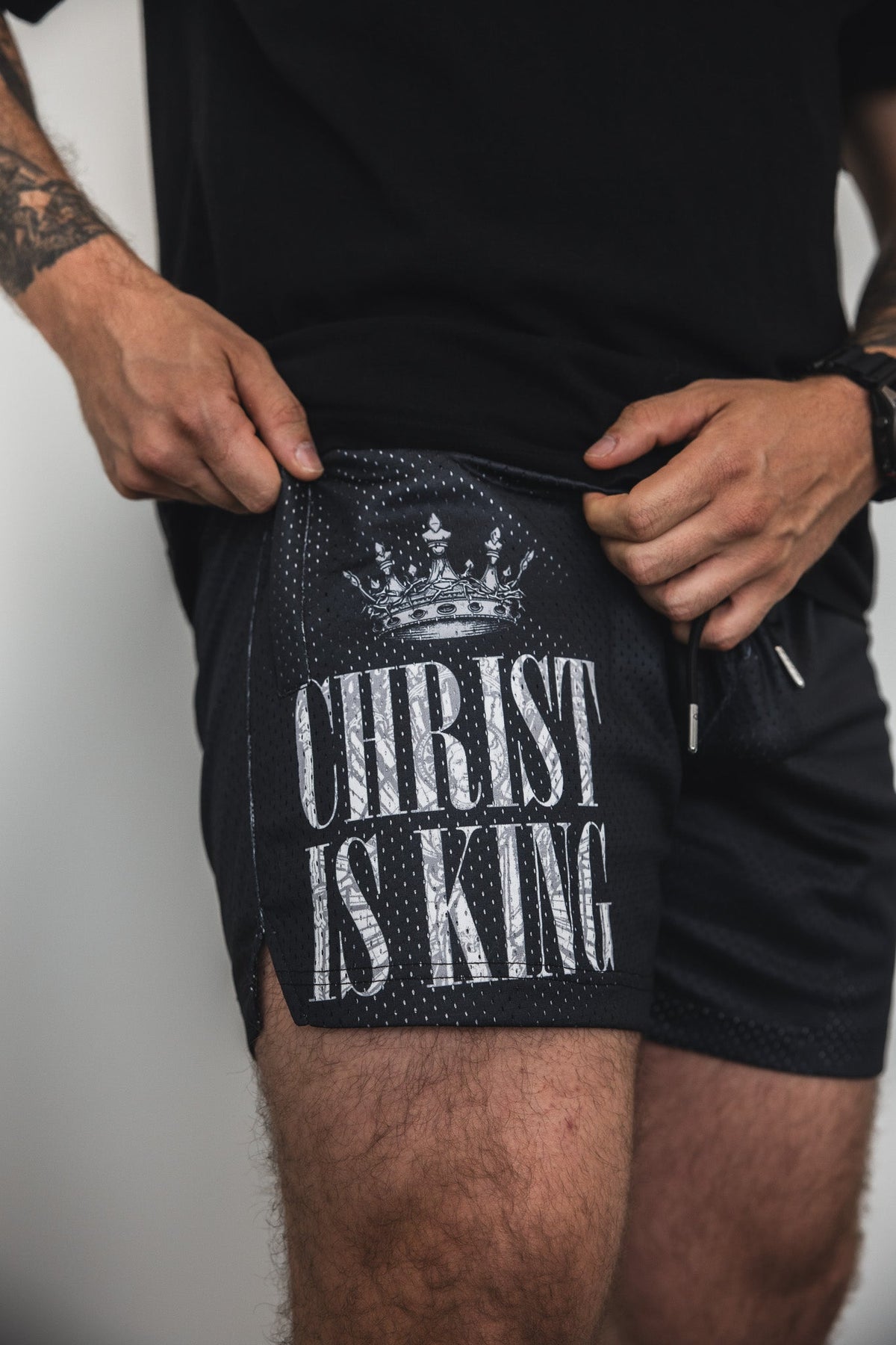 Men's Mesh Lifestyle Shorts | 5.5"- Christ is King