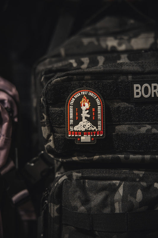 Let The Darkness PVC Patch