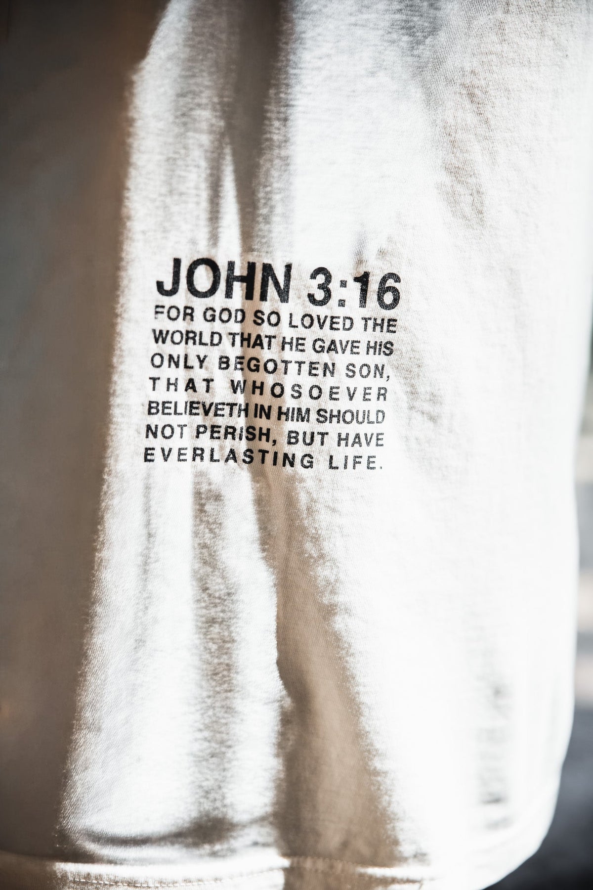 Jesus Saves - Ivory Tee