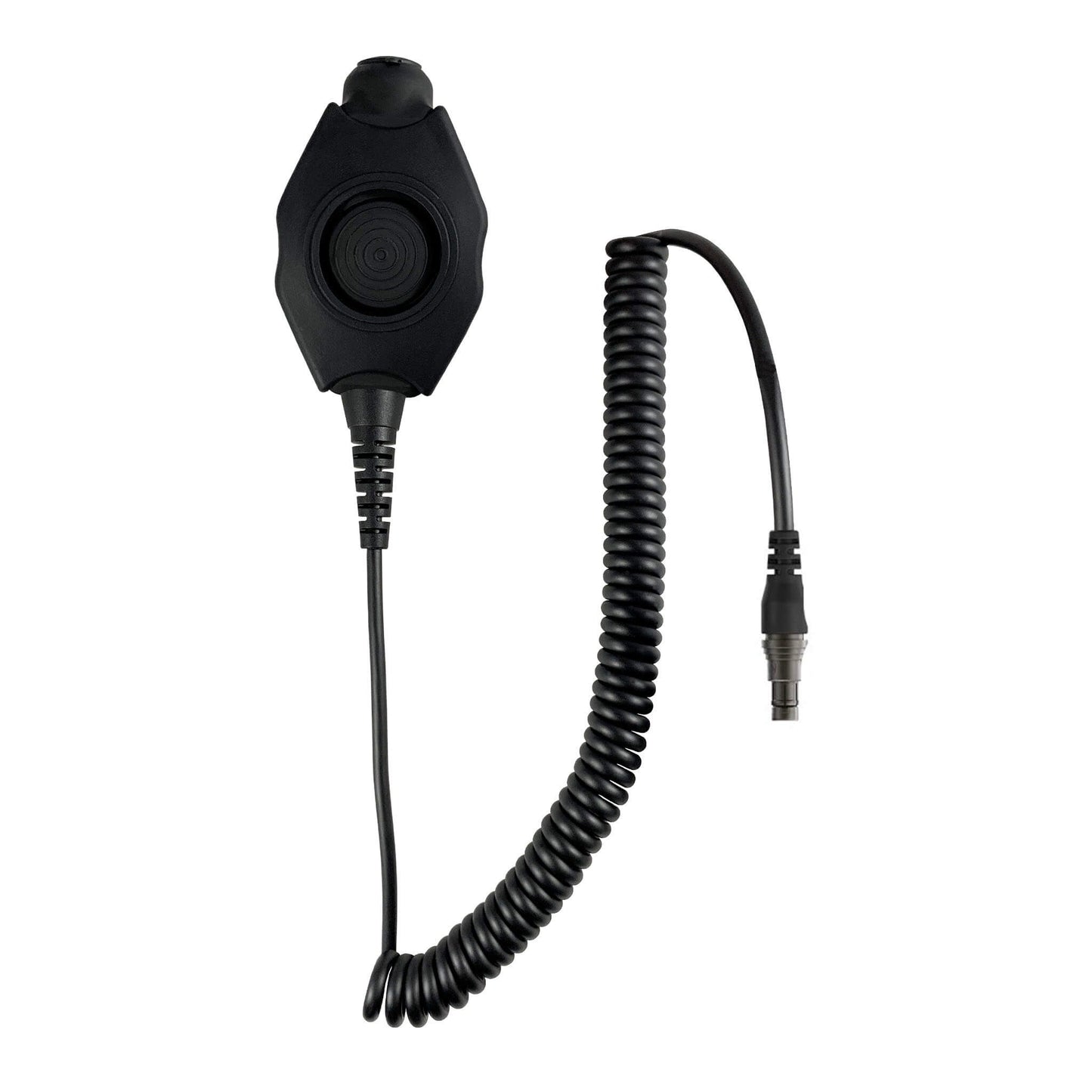 PolTact V2 Tactical Comms Helmet Headset w/ Active Hearing Protection - Harris Falcon III RF-7800S SPR - 9 Pin Fischer Connector