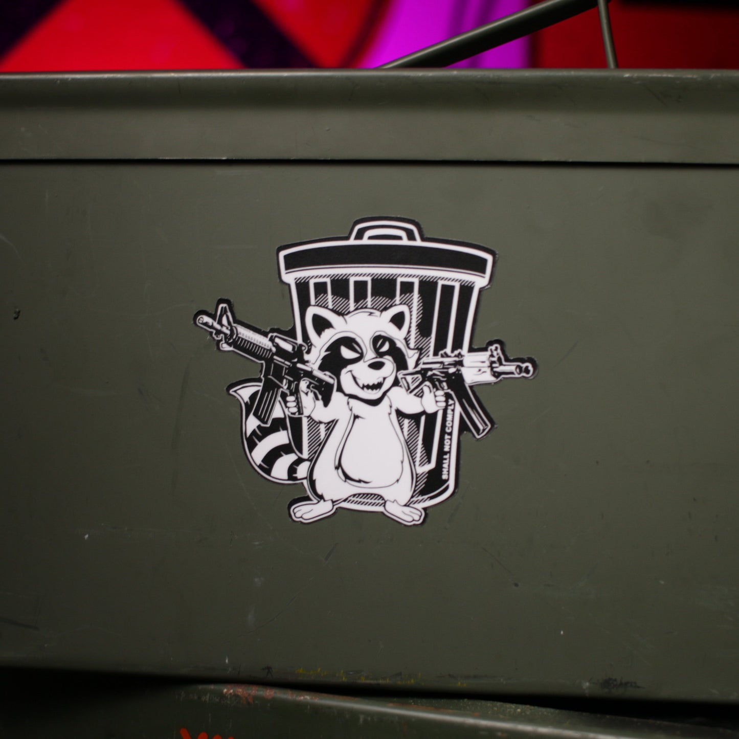 TRASH PANDA DECAL