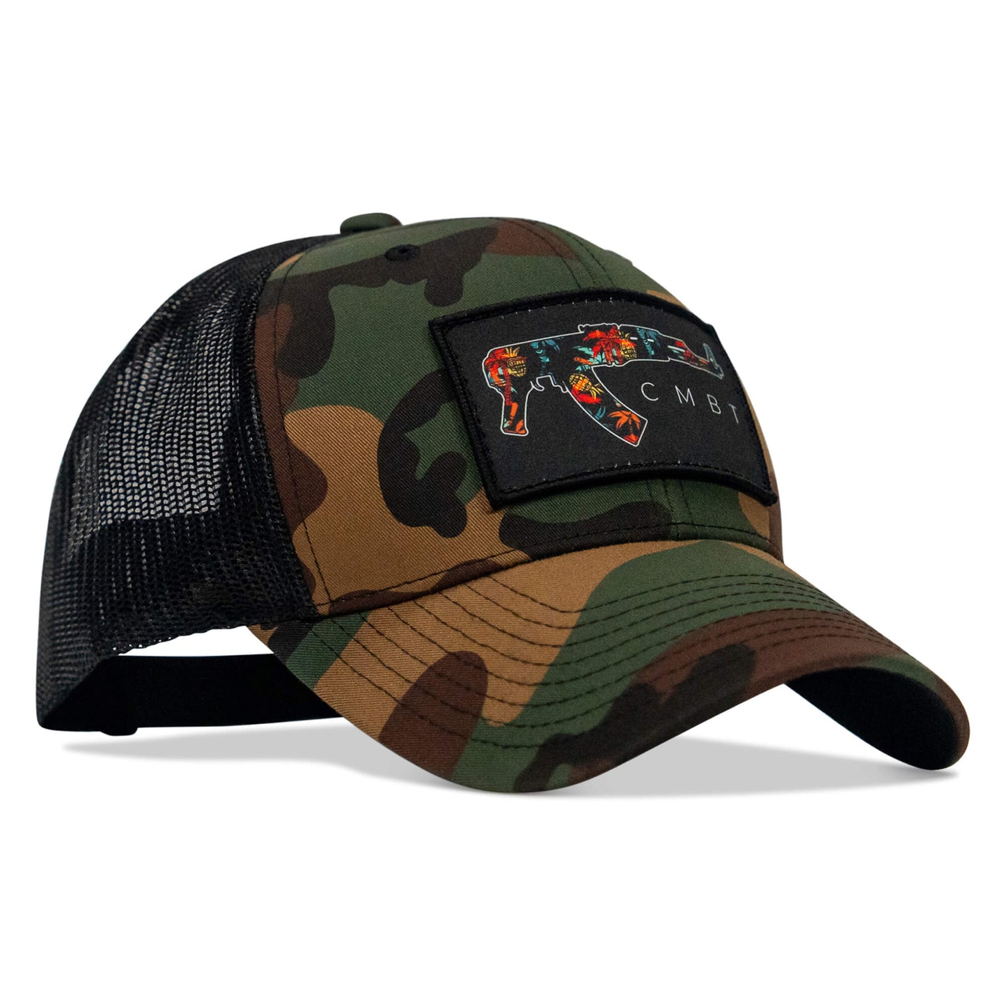 Tropical AK Patch Snapback Hat