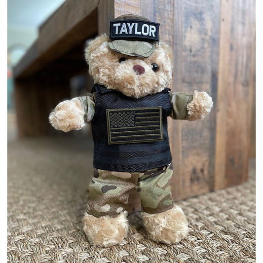 Tacticuddle Vest with Subdued American Flag