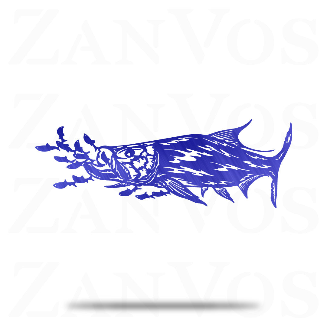 Tarpon Chasing Bait