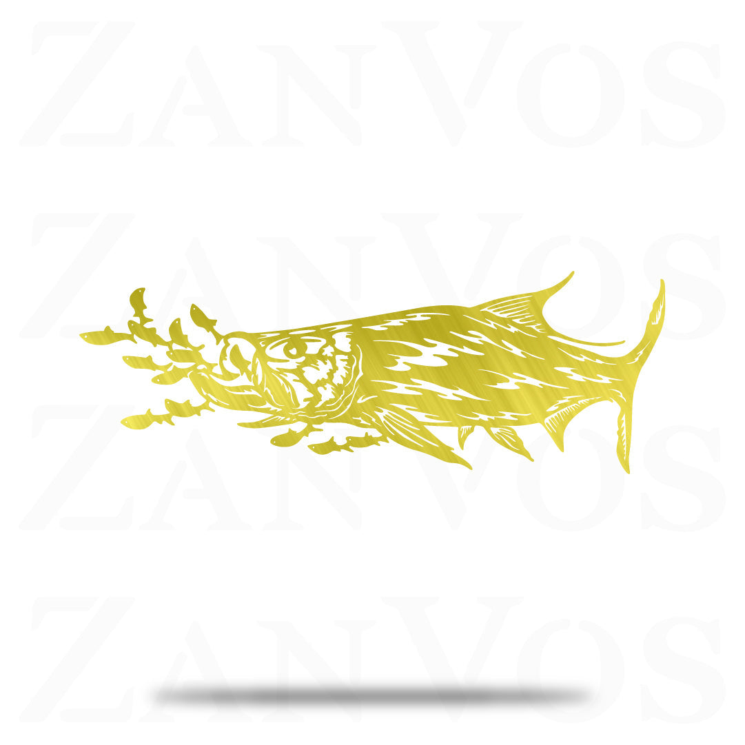 Tarpon Chasing Bait
