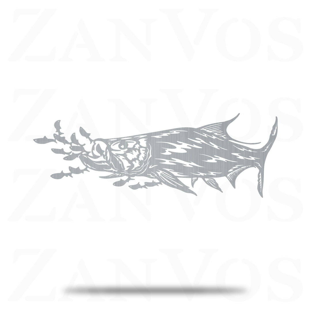 Tarpon Chasing Bait