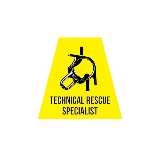 TECHNICAL RESCUE SPECIALIST REFLECTIVE HELMET (TET) TETRAHEDRON