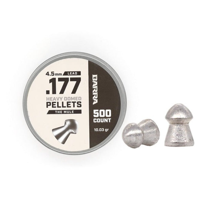 Mule Heavy Domed .177 Caliber Pellets - 500 Count