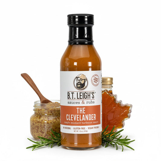 The Clevelander - Mustard Maple Rosemary Barbecue Sauce
