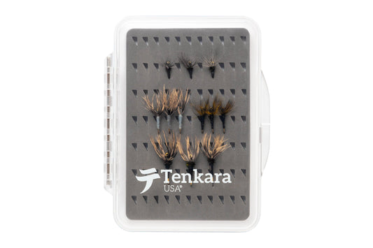 12 Tenkara Flies in Box