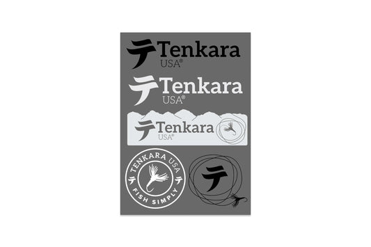 Tenkara USA Stickers (sheet of 5)