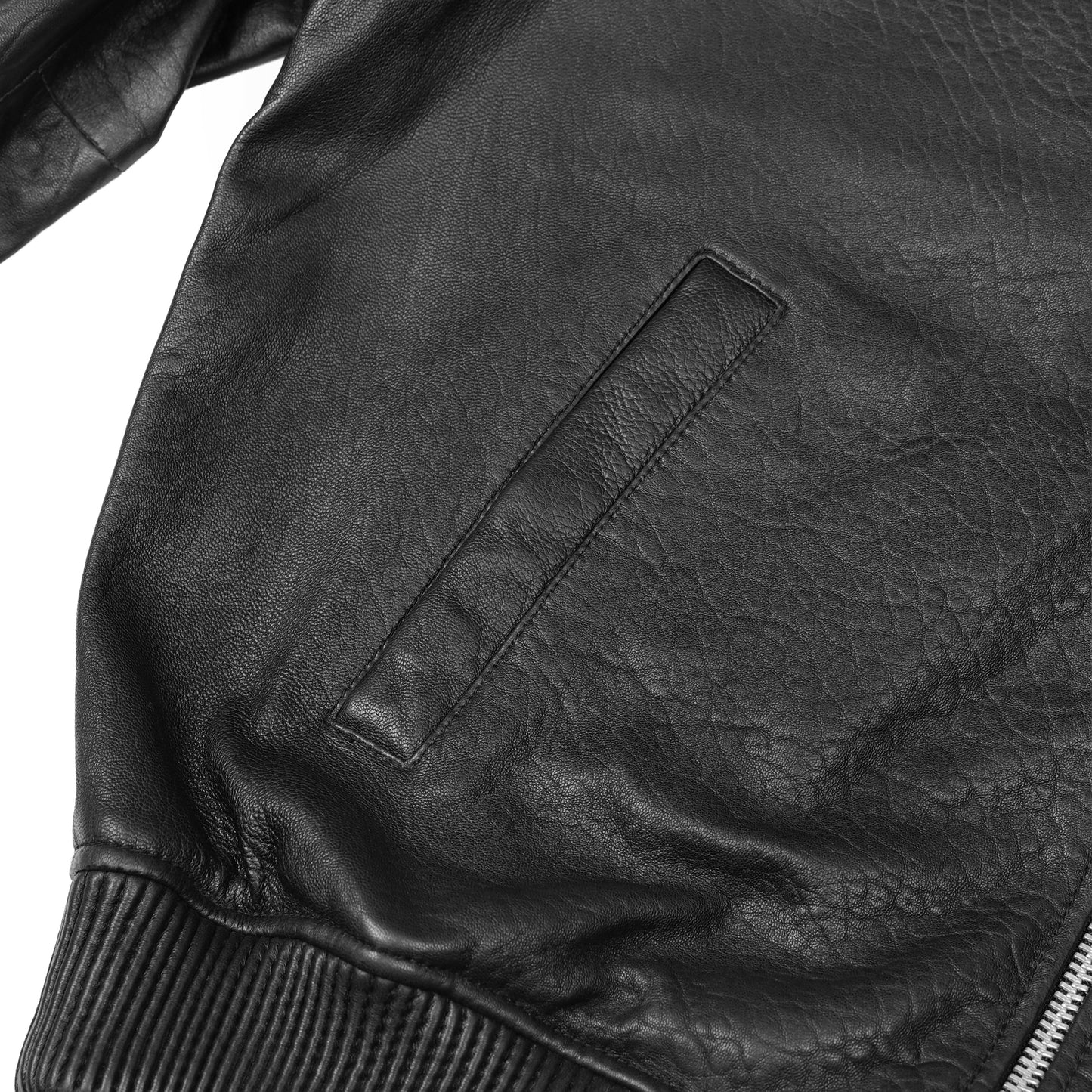 Traveler Men's Fashion Black Leather Jacket
